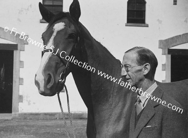 LORD FINGALL WITH HORSE